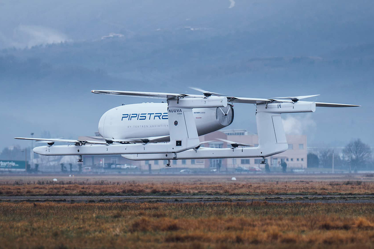 Nuuva V300 uncrewed hybrid-electric VTOL air cargo aircraft first flight Nuuva V300 uncrewed hybrid-electric VTOL air cargo aircraft first flight